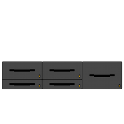 COMBO 4 DRAWERS
