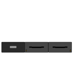 FRIDGE DRAWER 200MM COMBO