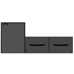 STANDUP FRIDGE 300MM COMBO