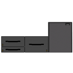 STANDUP FRIDGE 300MM COMBO 2