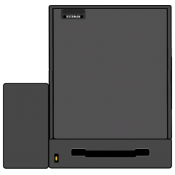 Bushman Fridge Standup/Teak...